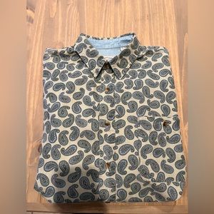 Bugle Boy Vintage Paisley Shirt